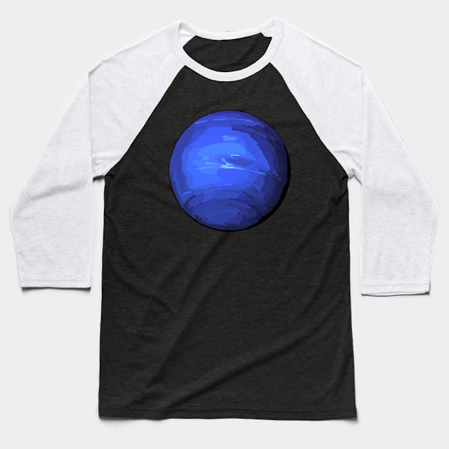 Neptune Baseball T-Shirt by Kristal Stittle